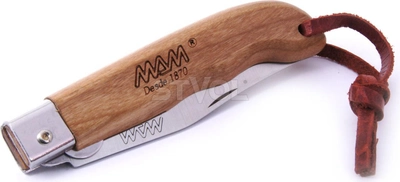 Нож MAM "Sportive", кожаная петля, liner-lock