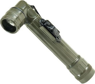 Тактичний світлодіодний ліхтар MIL-TEC LED Large Anglehead Flashlight Olive