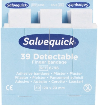 Набір пластирів Salvequick Blue extra-long (7310610067960)
