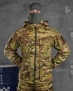 Тактична чоловіча куртка водовідштовхувальна весна/літо XL мультикам (85563)