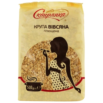 Крупа Сквирянка вівсяна плющена 500 г