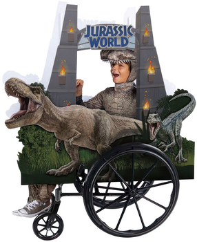 Адаптивний чохол Disguise Jurassic Park Fra Jakks для інвалідного візка (0192995119192)
