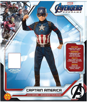 Карнавальний костюм Rubies Капітан Америка 10-12 років 147 см (0883028336784)