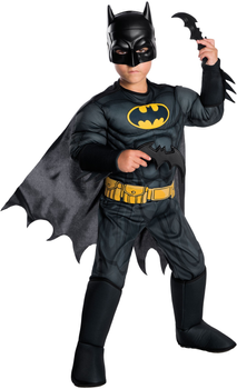 Карнавальний костюм Rubies DC Comics Бетмен 10-12 років 147 см (0883028637744)