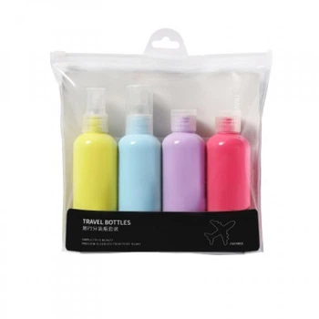 Дорожный набор емкостей для косметики Yuemei Travel Bottles № 2 (100мл/4 шт.)