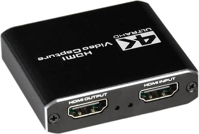 USB адаптер захвата Cablexpert UHG-4K2-01 (8716309120838)