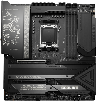 Материнская плата MSI MEG X670E GODLIKE (sAM5, AMD X670, PCI-Ex16) (4711377010122)