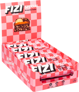 Упаковка шоколадних батончиків Fizi Brownie Babe 45 г х 10 шт (4820262540573)