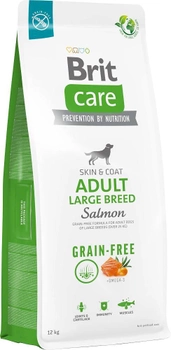 Karma sucha dla psów Brit care grain-free adult salmon 12 kg (8595602558896)