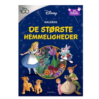 Książka-kolorowanka Carlsen Disney Classics z naklejkami (9788771644524)