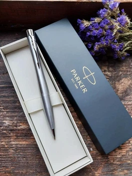 Шариковая ручка Parker URBAN Metro Metallic с индивидуальной гравировкой, именная на подарок
