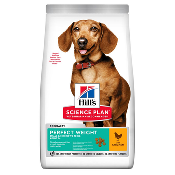 Сухой корм Hill's SP Canine Adult Small & Miniature Perfect Weight 1,5 кг (604255)