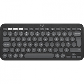Клавіатура Logitech K380s Bluetooth UA Graphite (920-011851) (181136)