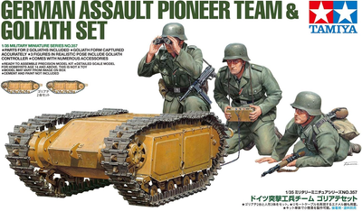 Збірна модель Tamiya German Assault Pioneer Team 1:35 (4950344353576)