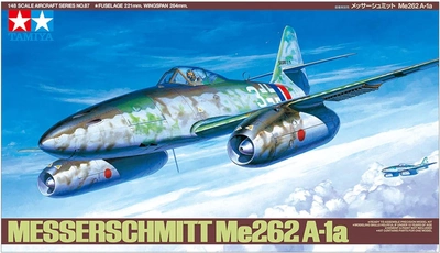 Model do składania Tamiya Messerschmitt Me262 A-1a 1:48 (4950344995936)