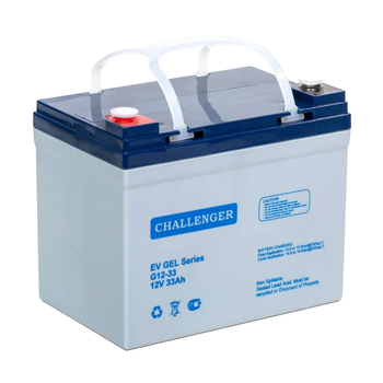 Аккумуляторная батарея CHALLENGER G12-33, GEL 12V 33Ah (230х137х210), Q1