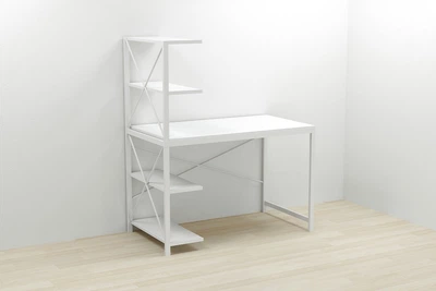 Компьютерный стол Ferrum-decor Джек 75x120x60 Белый ДСП Белое (DJEK0008)