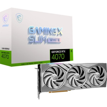 MSI GeForce RTX 4070 GAMING X SLIM WHITE 12G