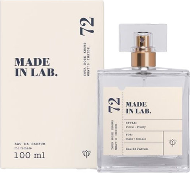 Woda perfumowana damska Made In Lab 72 Women 100 ml (5902693166238)