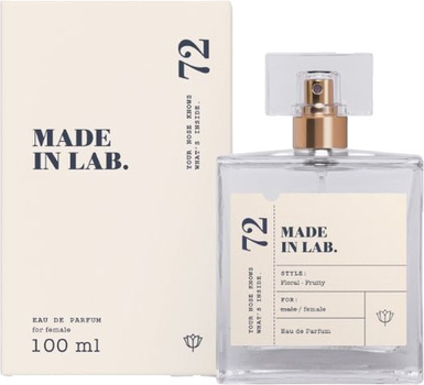 Парфумована вода для жінок Made In Lab 72 Women 100 мл (5902693166238)