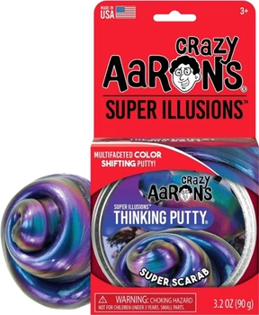 Слайм Crazy Aaron's Thinking Putty Trendsetters Super Scarab (0810066953918)