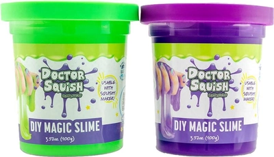 Слайма Doctor Squish Diy Magic Slime Double Зелений + Фіолетовий 2 шт (4897046473884)