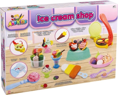 Zestaw do lepienia ArtKids Modellervoks Ice-cream shop (5701719328595)