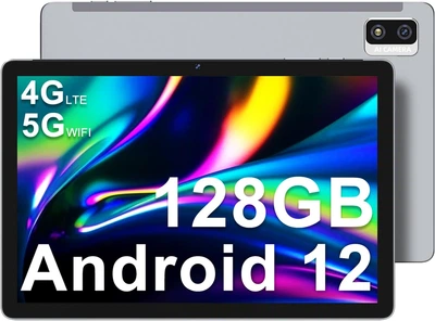 Планшет 10.1" Full HD Jumper M10S 6/128Gb 4G 2-SIM 8 ядер Android 12 6000 mAh Серый