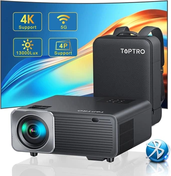 Проектор TOPTRO TR22 Full HD Wi-Fi Bluetooth b8
