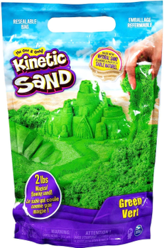 Piasek kinetyczny Spin Master Colour Bag Zielony 900 g (0778988560570)