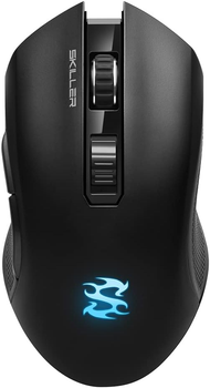 Игровая беспроводная мышь Sharkoon Skiller SGM3 Black с подсветкой