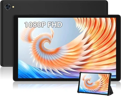 Планшет 10" FullHD Toscido T28 4/64Gb 4G 2-SIM 8 ядер Android 11 8000 mAh Черный