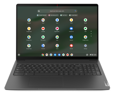 Ноутбук 16" Lenovo IdeaPad CB 16IAU7 Intel Pentium 8505 RAM 8GB SSD 512GB Chrome OS Алюміній