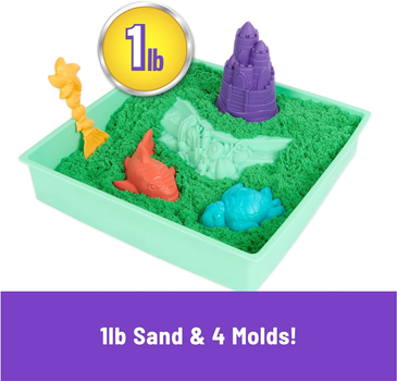 Piasek kinetyczny Spin Master Sandbox Zielony 454 g (0778988404942)