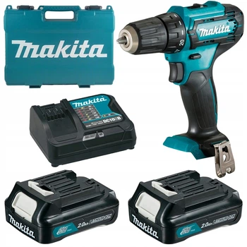 Шуруповерт аккумуляторный Makita DF333DSAE (30 Нм, 0.8-10 мм, CXT)