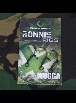 Монтаж Gardner Tungsten Ronnie rig #6 Barbed