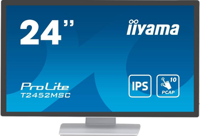 Монітор 24 дюйми Iiyama ProLite (T2452MSC-W1)