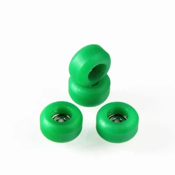 Колеса для фінгерборду із підшипниками Just Skate Green