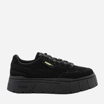 Sneakersy damskie na platformie Puma Mayze Stack Suede Wns 383983-01 40 (6.5UK) 25.5 cm Czarne (4065449378864)