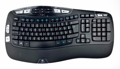 Клавіатура Logitech K350 Wireless, Black, Refurbished