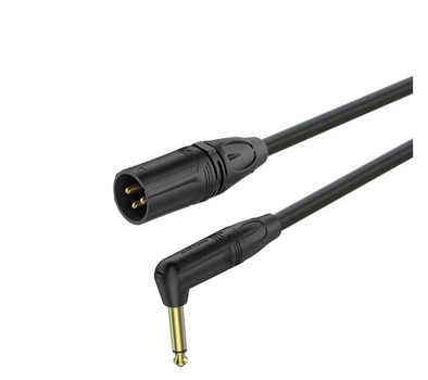 Микрофонный аудио кабель Jack 6.3 mono — XLR Male Roxtone GMX-J270-L5 5м