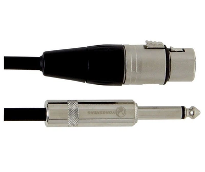Микрофонный аудио кабель Jack 6.3 mono — XLR Female GEWA Pro Line 9м