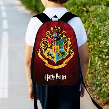 Рюкзак дитячий Гаррі Поттер "Harry Potter" 34х27 см, ранець міський з принтом для хлопчика (0078)