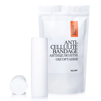 Розігріваючі антицелюлітні бандажі для тіла Hillary Anti-Cellulite warming effect bandage