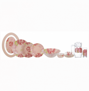 Столовий сервіз Luminarc AMB PASTEL PINK 46 пр (N6254) HD