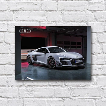 Дерев’яний постер «Audi R8» 210х297 мм