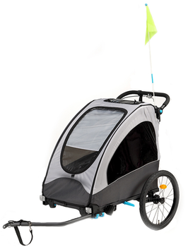 Wózek dziecięcy Babytrold Roadrunner Black/Grey (5704211719519)