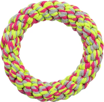 Іграшка для собак Trixie Denta Fun Rope Ring канат кільце 14 см (TX-32655)