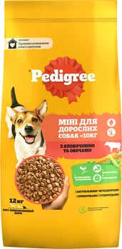 Сухий корм для собак Pedigree Для дорослих собак малих порід З яловичиною та овочами