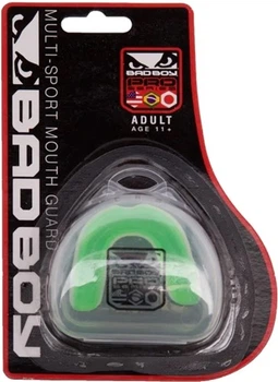 Капа Bad Boy для бокса и единоборств Зеленая (IV-Bad8800Cup)